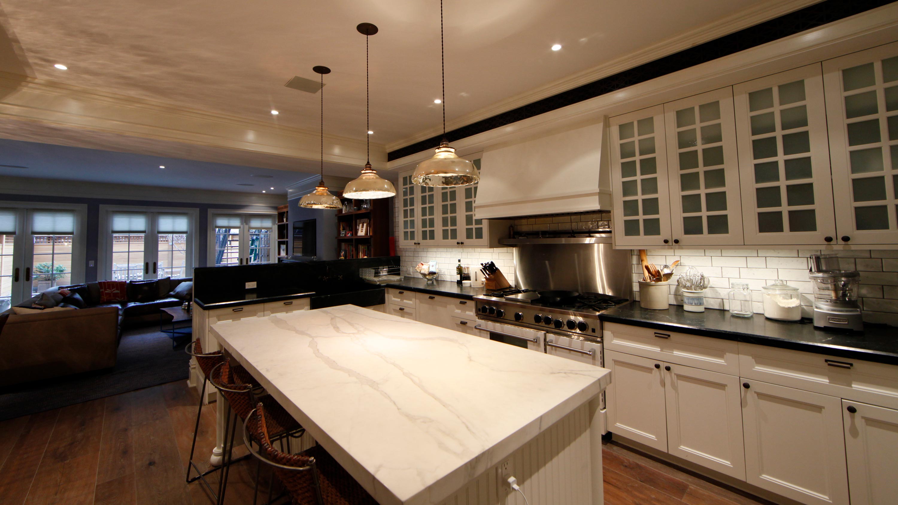 Kitchen, Lighting, Windows, Counters, Control4